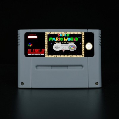 H@CK ROM - Super Mario World - Quest For Gaming SNES PAL
