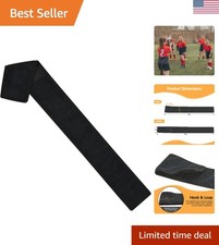 Football Towel, Streamer Thin Sports Towel with Hook and Loop Closure, for Dr...