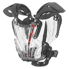 EVS  VEX-CLR-L Vex Chest Protector Clear/Black - Large