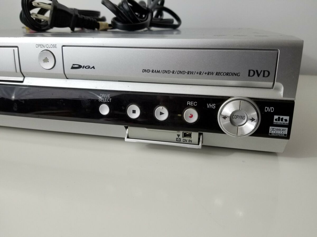 Panasonic DMR-ES35V VCR DVD Combo Player/DVD Recorder Video Panasonic DMR-ES35V VCR DVD Combo Player/DVD Recorder Video