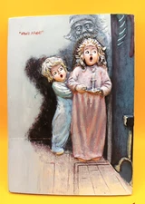 Mini Views Collection 3D Wall Art Rico "WHO'S AFRAID" Painting Meta Grimball