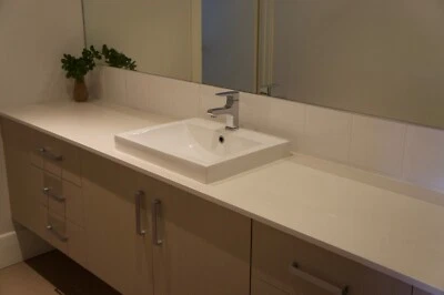 Modern Bathroom 47 Power Room Vanity Cuboard Sink Unit