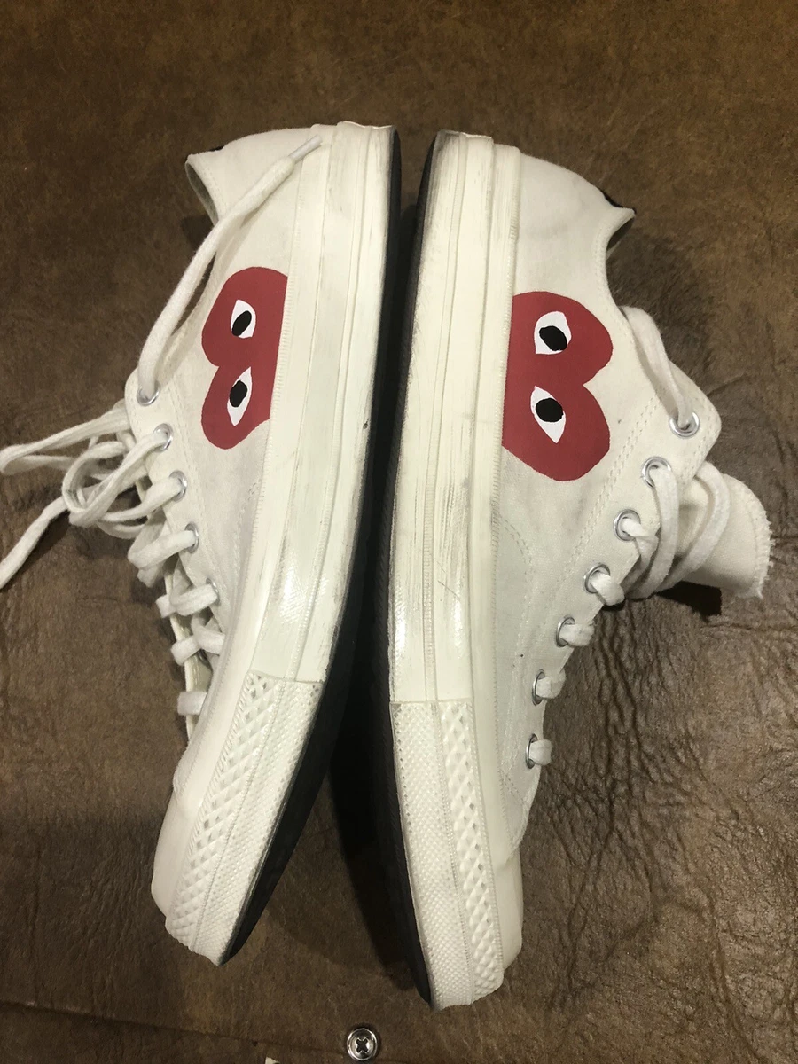 Comme des garcons cheap converse size 12