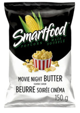 Smartfood Movie Night Butter Flavor Seasoned Popcorn, 150g