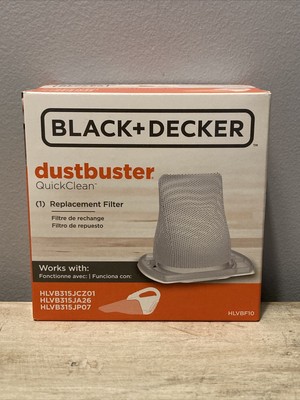 Black + Decker Dustbuster Quick Clean Replacement Filter HLVBF10 OEM