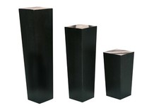 Image of 4x Wooden Furniture Square Tapered 4-10'' Feet Legs For Bed Stools Sofa Chair
