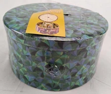 Allary Sewing Box With Notions New Scissor Thread Pins Tape Masure Ripper Etc