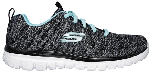 Skechers Graceful Twisted Fortune Damen Sneaker | Turnschuh | Sportschuh - NEU - 第 7/32 張圖片