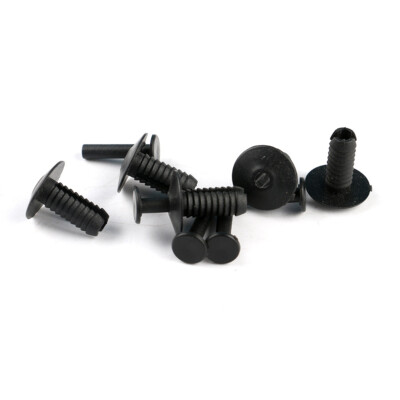 30Stk 6mm Nylon Stoßstangenabdeckung Push-Type Retainer Clips Passend für BMW