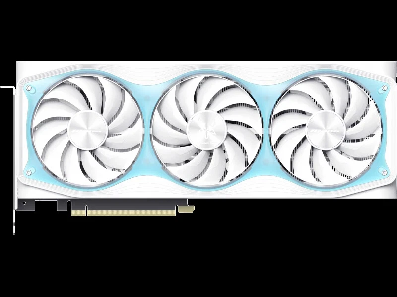 Manli Polar Fox GeForce RTX 5070 Ti OC 16GB GDDR7 3DP HDMI 750W graphics card - Image 2 of 4