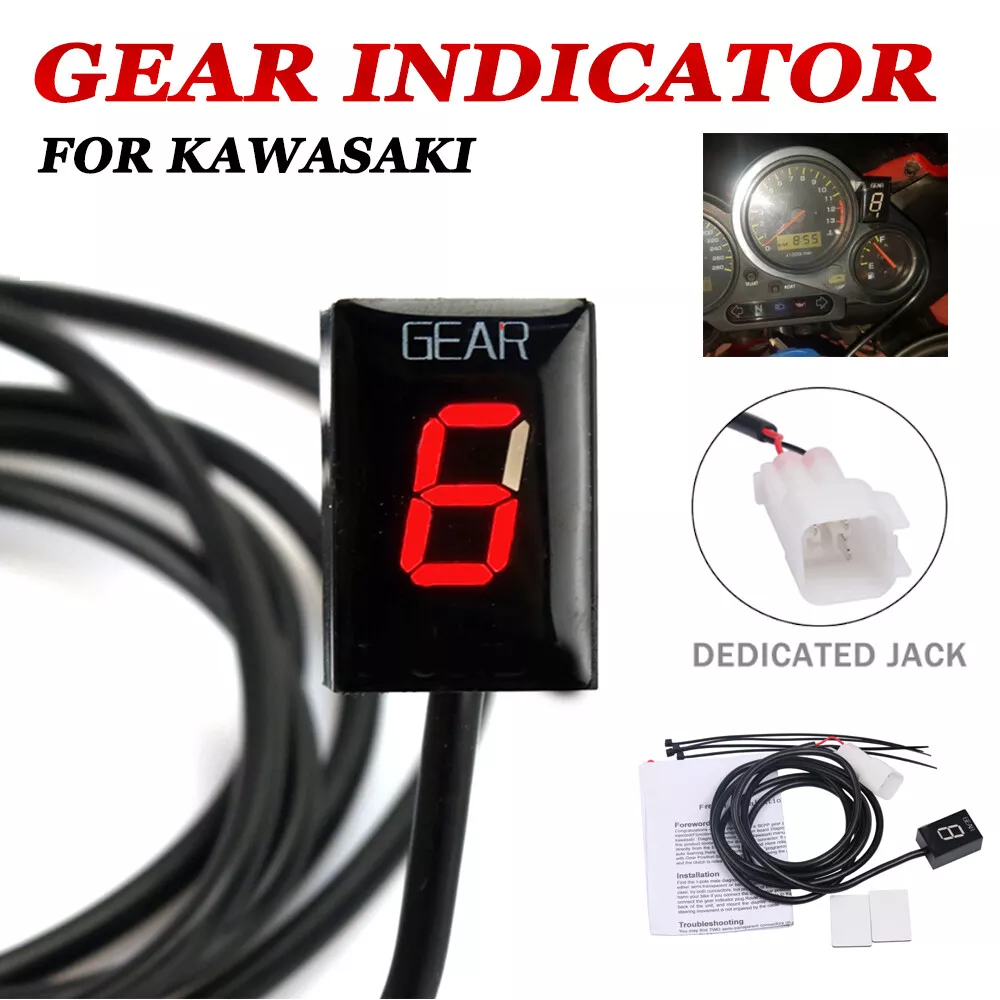 For Kawasaki Z1000 2007-2009 Motorcycle 1-6 Speed Gear Display