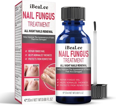 Nagelpilzbehandlung - Extra starker Pilzentferner antimykotisches flüssiges Serum 40ml