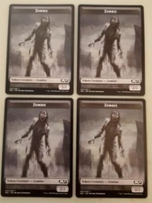 4x Zombie Token (007/018) M21 Core Set 2021 MTG Magic The Gathering NM