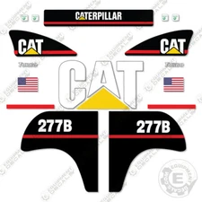 Fits Caterpillar 277B Decal Kit Skid Steer - 7 YEAR OUTDOOR 3M VINYL!