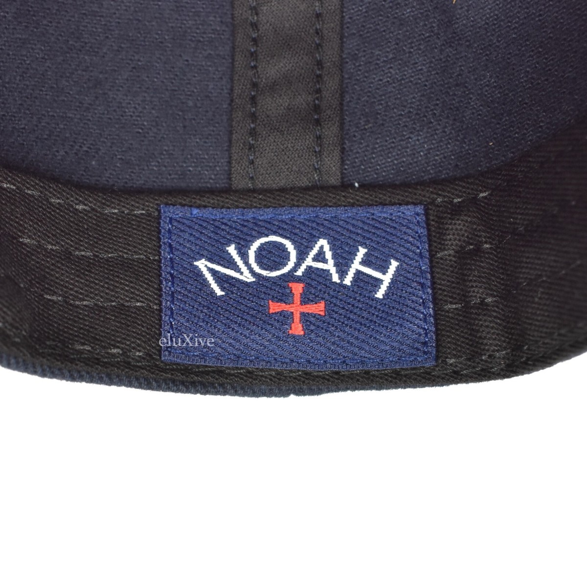 NWT Noah NY Frog Skateboards Navy Core Logo Snapback Hat RARE SS20