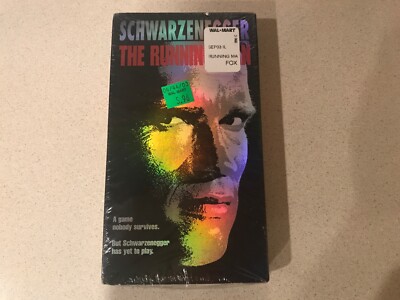 The Running Man (VHS, 1999) Arnold Schwarzenegger, Maria
