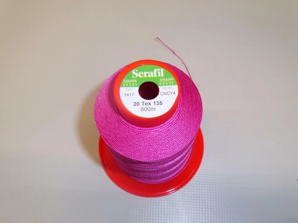 AMANN SERAFIL Serafil AMANN 20 er Faden Lila FB 109 600 Meter. jede Farbe