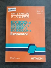 Hitachi EX300-3 EX300LC-3 EX300H-3 EX300LCH-3 Excavator Factory Parts Catalog