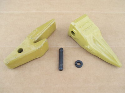 J200 WELD-ON ADAPTER + TIGER TOOTH + HARDWARE FOR CATERPILLAR CAT 120H 120K 120M