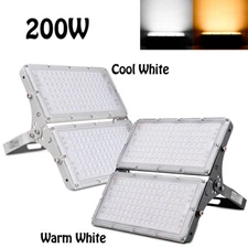 100W-400W Watt LED Flood Light Outdoor Security Garden Yard Spotlight Lamp 110V