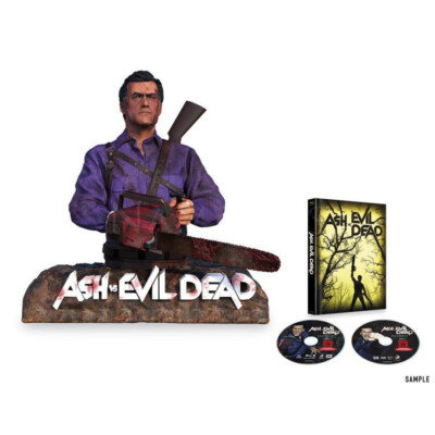 Ash Vs Evil Dead S1 + 2 Limited Collectors Edition inkl Ash Figur Blu Ray NEU