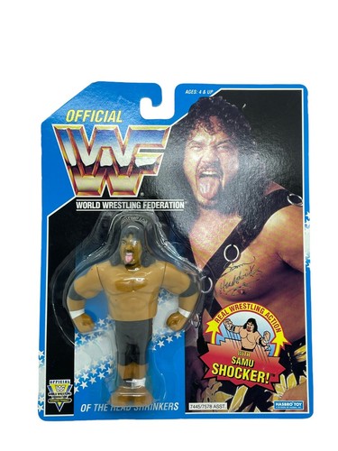 WWF_6 * Samu Head Shrinkers Hasbro Wrestling Figur...
