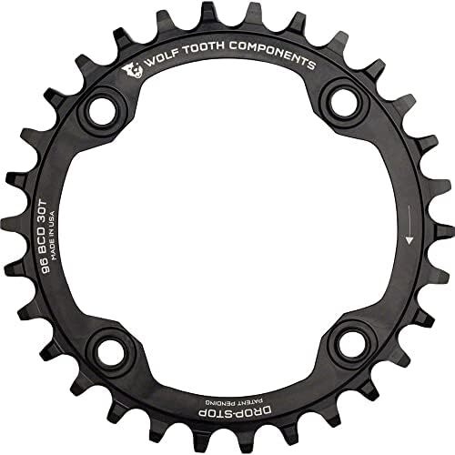 Wolf Tooth Drop-Stop Chainrings for 96mm BCD Shimano Crankse