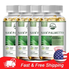 1000mg Saw Palmetto for Men Health - Premium Prostate Health Support Supplement