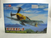 Hobbyboss 80253 Bf109E-3 Easy Assembly Authentic Kit - 1:72