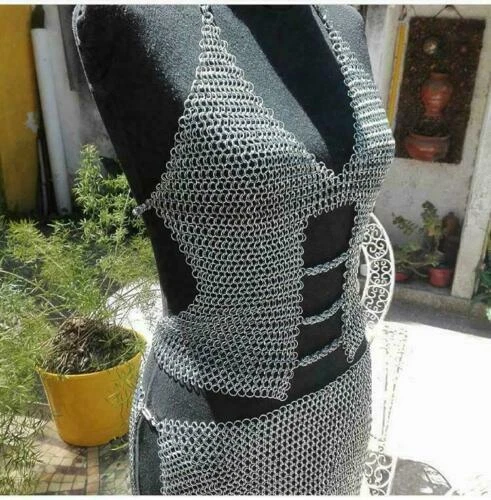 New Aluminum Butted 10 mm Chain Mail | Hot and Sexy Chain mail clothes - Image 3 of 4