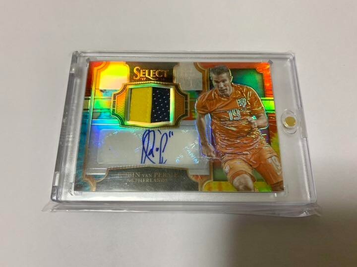 Panini Robin van Persie 2017 Panini Select Autograph Auto