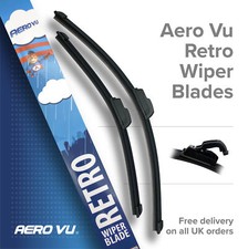 For Nissan Cube Z11 Hatch Aero VU Flat Front Windscreen Wiper Blades 20"/20" New