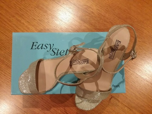 Easy Steps Unison Soft Gold Shimmer Sandal Size 7C LADIES SHOES - Picture 11 of 12