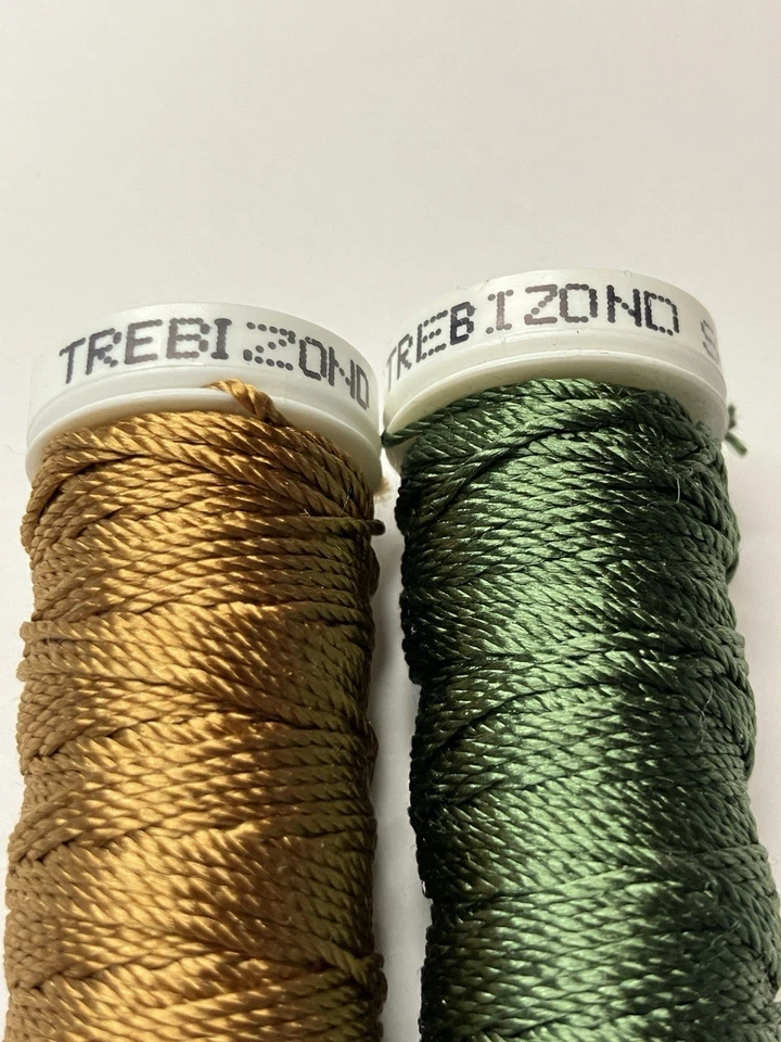 Trebizond Silk Thread Lot of two, Cinnamon Brown and Ponderosa - Image 2 of 3