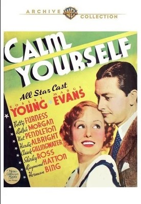 Calm Yourself (1935) (MOD),New DVD, Robert Young, Madge Evans, Betty Furness, Ra