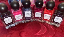 6 Bottles NEW REVLON PARFUMERIE SCENTED NAIL POLISH 