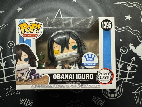 Funko Pop! Demon Slayer Obanai Iguro Funko Shop Exclusive 1395 Near Mint