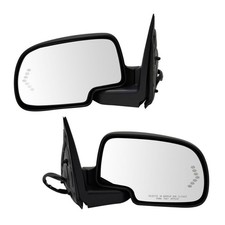 Power Folding Heated Memory Turn Signal Mirror Paint To Match 2 Piece MIR02670
