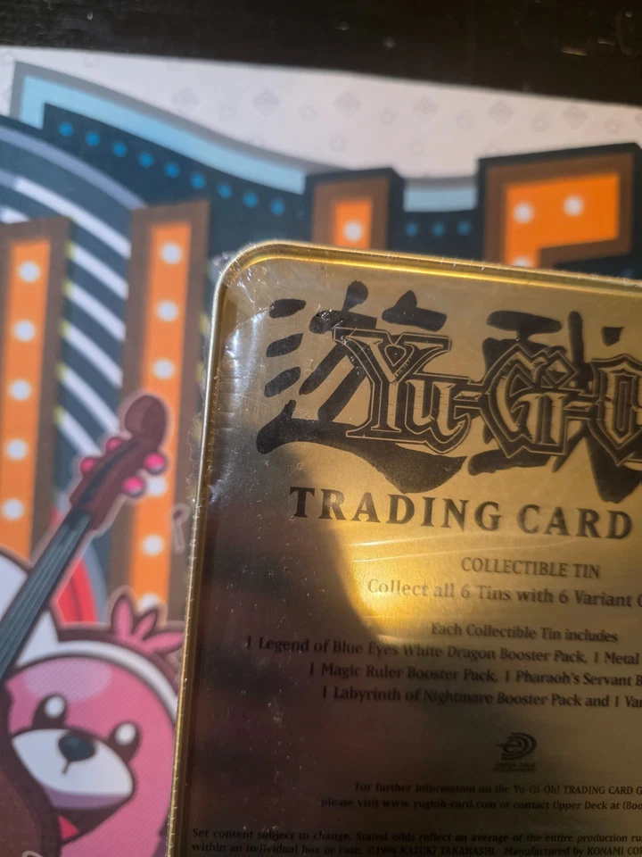 Yu-Gi-Oh! Dark Magician Yugi Collectors Tin SEALED - 2003 BPT - SEE Photos! - Image 4 of 4