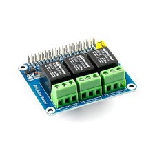 Raspberry Pi Relay Module HAT Expansion Board Three Channel 3-CH Power Rela...