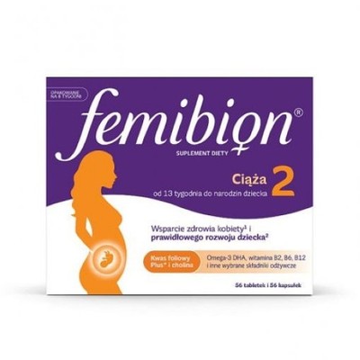 FEMIBION 2 PREGNANCY 56 COATED TABLETS + 56 SOFT CAPSULES