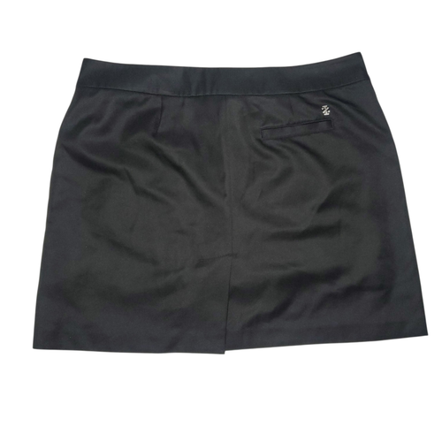 Pantalón corto de golf Izod para mujer 10 negro liso pickleball atlético deportivo modesto - Imagen 3 de 7