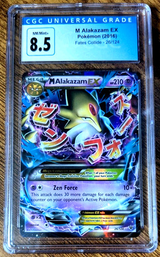 M Alakazam-EX graded CGC 8.5 for sale on eBay