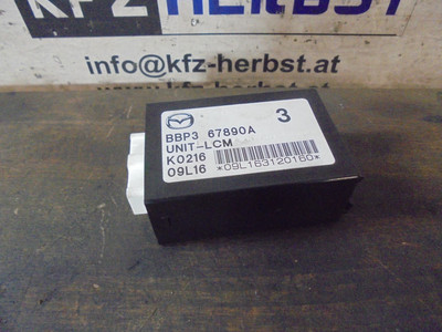 Mazda 3 BL Innenraumsteuerger�t BBP367890A 133683