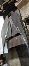 1967 - 1969 Thunderbird Lh Rh Rear Interior Sail Panels Woodgrain Trim Black 1967 - 1969 Thunderbird Lh Rh Rear Interior Sail Panels Woodgrain Trim Black