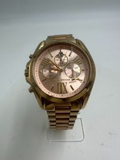 Michael Kors MK 6369 Bradshaw Two-Tone Yellow/Rose Gold Watch Very Small 7"