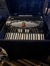 Crucianelli Video 120 Bass Piano Accordion Italy- Serviced 9/19