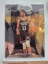 2019-20 Panini Prizm Draft Picks Quinndary Weatherspoon #50 (RC) Mississippi St