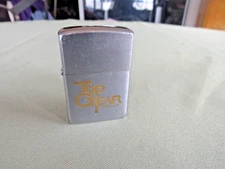 VINTAGE OLD 1972 ZIPPO BSA TRIUMPH TOP GEAR MOTORCYCLE ACCESSORIES PROMO LIGHTER