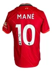 Sadio Mane Signed Liverpool FC Nike Soccer Jersey BAS